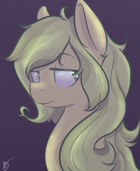 Size: 423x516 | Tagged: safe, artist:mrrowboat, oc, oc only, oc:sequoia, bed hair, bed mane, messy mane