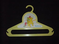 Size: 300x225 | Tagged: safe, derpibooru import, skydancer, g1, clothes hanger, merchandise