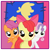 Size: 600x600 | Tagged: safe, artist:doctorxfizzle, derpibooru import, apple bloom, scootaloo, sweetie belle, cutie mark crusaders, slot machine, vector