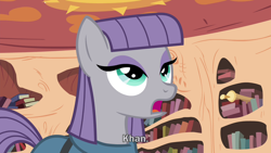 Size: 1280x720 | Tagged: safe, screencap, maud pie, earth pony, pony, maud pie (episode), female, khan, mare, solo, star trek, star trek ii: the wrath of khan