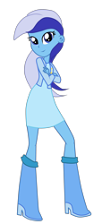 Size: 2500x5481 | Tagged: safe, artist:luuandherdraws, derpibooru import, minuette, equestria girls, equestria girls-ified, simple background, solo, transparent background, vector