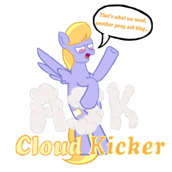 Size: 756x756 | Tagged: safe, artist:pcjoyce, cloud kicker, ask, ask cloud kicker, solo, tumblr