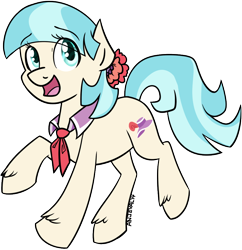 Size: 900x930 | Tagged: safe, artist:anjevalart, derpibooru import, coco pommel, rarity takes manehattan, solo