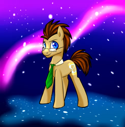 Size: 560x570 | Tagged: safe, artist:derpiliciouspony, derpibooru import, doctor whooves, glasses, solo