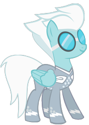 Size: 2480x3507 | Tagged: safe, artist:roxy-cream, fleetfoot, pegasus, pony, rainbow falls, clothes, female, mare, simple background, solo, transparent background, vector