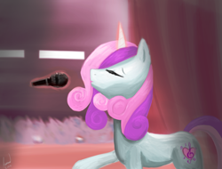 Size: 5000x3800 | Tagged: safe, artist:rixnane, derpibooru import, sweetie belle, cutie mark, singing