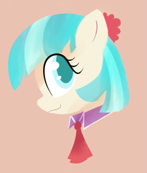 Size: 625x738 | Tagged: safe, artist:lance, derpibooru import, coco pommel, rarity takes manehattan, bust, colored pupils, portrait, solo