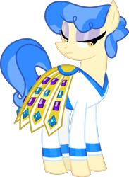 Size: 2334x3197 | Tagged: safe, artist:tourniquetmuffin, sapphire shores, pony, mane, solo