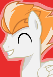 Size: 1038x1500 | Tagged: dead source, safe, artist:toughbluff, fire streak, pegasus, pony, male, solo, stallion, vector