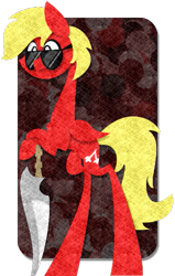 Size: 347x545 | Tagged: safe, artist:paintytailbrush, oc, oc only, pony, solo