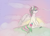 Size: 1000x727 | Tagged: safe, artist:ifreakenlovedrawing, artist:ptg, artist:thedrunkenstuporiii, derpibooru import, blossomforth, pegasus, pony, cloud, cloudy, floral head wreath, flower, sitting, solo, sun