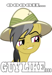 Size: 982x1414 | Tagged: safe, derpibooru import, edit, daring do, mxc, smugdash, solo