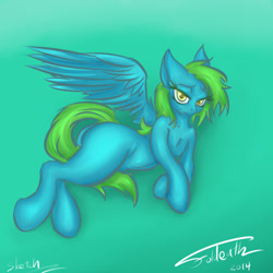 Size: 950x950 | Tagged: safe, artist:foldeath, oc, oc only, pegasus, pony, solo