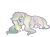 Size: 852x638 | Tagged: safe, artist:son-of-an-assbutt, derpibooru import, oc, oc only, duck, pony, blank flank, chick, chicks, female, mare