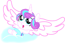 Size: 7768x5097 | Tagged: safe, artist:shutterflyeqd, princess flurry heart, pony, spoiler:s06, absurd resolution, baby, baby pony, cloth diaper, cute, diaper, flurrybetes, happy, simple background, solo, transparent background, vector