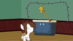 Size: 1047x591 | Tagged: safe, artist:evil-dec0y, pipsqueak, earth pony, pony, colt, exploitable meme, male, meme, pipsqueak's shrine, solo, twilight scepter