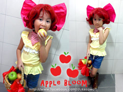 Size: 800x600 | Tagged: safe, artist:dukesawolf, apple bloom, human, child, cosplay, irl, irl human, photo