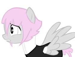 Size: 900x675 | Tagged: artist needed, safe, derpibooru import, crona, ponified, solo, soul eater