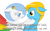 Size: 1504x926 | Tagged: safe, artist:xeirox, derpibooru import, edit, oc, oc only, oc:google chrome, oc:internet explorer, earth pony, pegasus, pony, blushing, browser ponies, caption, exploitable meme, female, google chrome, interchrome, interchrome meme, internet browser, internet explorer, lesbian, lesbian pony internet browsers, looking at each other, mare, meme, oc x oc, shipping