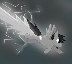 Size: 948x843 | Tagged: safe, artist:flubbermuffins, dan, dan vs, ponified, solo