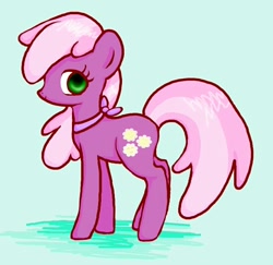 Size: 550x534 | Tagged: safe, artist:yokkishai, derpibooru import, cheerilee, earth pony, pony, bandana, cute, female, mare, profile, smiling, solo