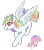 Size: 834x957 | Tagged: safe, artist:toastiepony, derpibooru import, oc, oc only, oc:white whirl, pegasus, pony, flying, offspring, parent:rainbow dash, parent:soarin', parents:soarindash, simple background, solo, transparent background