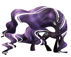 Size: 1600x1280 | Tagged: safe, artist:blackfreya, nightmare rarity, simple background, solo, transparent background