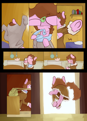 Size: 1000x1387 | Tagged: safe, artist:pashoo, derpibooru import, oc, oc only, oc:bed bottom, comic, letters from bed bottom