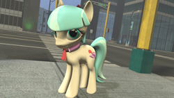 Size: 1920x1080 | Tagged: safe, artist:postal-code, derpibooru import, coco pommel, rarity takes manehattan, 3d, gmod, solo, wip