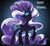 Size: 1012x921 | Tagged: safe, artist:nauticaldog, nightmare rarity, pony, unicorn, female, horn, mare, solo, two toned mane