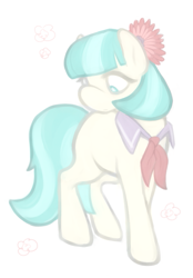 Size: 605x868 | Tagged: safe, artist:tigs, derpibooru import, coco pommel, rarity takes manehattan, solo