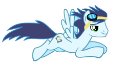 Size: 7000x3500 | Tagged: safe, artist:killer-dash, derpibooru import, soarin', rainbow falls, absurd resolution, simple background, solo, transparent background, vector