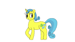 Size: 1280x720 | Tagged: safe, artist:rug437, derpibooru import, lemon hearts, pony, mane, solo