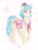 Size: 1728x2272 | Tagged: safe, artist:queensmate, derpibooru import, coco pommel, rarity takes manehattan, solo, traditional art