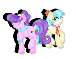 Size: 1800x1400 | Tagged: safe, artist:cooler94961, derpibooru import, coco pommel, suri polomare, rarity takes manehattan