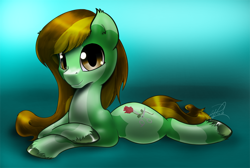 Size: 1000x672 | Tagged: safe, artist:krucification, oc, oc only, earth pony, pony, adjustment, art trade, solo