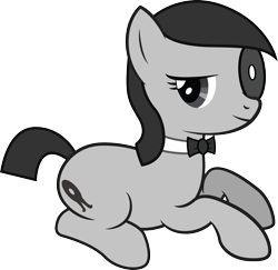 Size: 1678x1629 | Tagged: safe, artist:quanno3, derpibooru import, oc, oc only, arpaden, bowtie, monocle, ponified, rule 63, solo