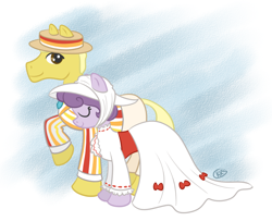 Size: 800x648 | Tagged: safe, artist:kennasaur, derpibooru import, bert, disney, mary poppins, ponified