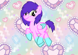 Size: 730x518 | Tagged: safe, artist:fluffy-pone, oc, oc only, pegasus, pony, solo