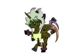 Size: 830x650 | Tagged: safe, artist:goth_dicax, oc, oc only, pony creator, ambiguous gender, solo, what has magic done