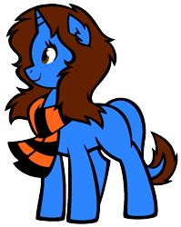 Size: 750x942 | Tagged: safe, artist:son-of-an-assbutt, derpibooru import, oc, oc only, pony, unicorn, clothes, female, freckles, mare, scarf, solo