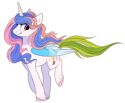 Size: 2604x2146 | Tagged: safe, artist:sutexii, derpibooru import, oc, oc only, alicorn, pony, alicorn oc, female, mare, solo, unshorn fetlocks