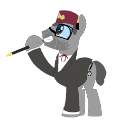 Size: 416x461 | Tagged: safe, artist:grunkle stan, derpibooru import, pony, digital art, gravity falls, grunkle stan, male, ponified, solo, stallion