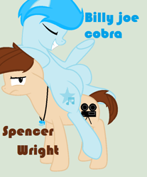 Size: 666x804 | Tagged: safe, derpibooru import, pony, billy joe cobra, dude that's my ghost!, mane, spencer wright