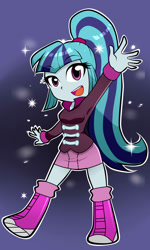 Size: 900x1500 | Tagged: safe, artist:nekojackun, sonata dusk, equestria girls, chibi, cute, solo, sonatabetes