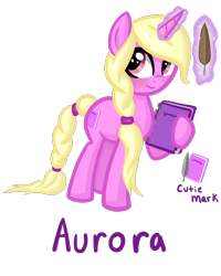 Size: 1440x1800 | Tagged: safe, artist:thecheeseburger, oc, oc only, oc:aurora, solo