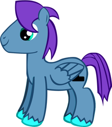 Size: 920x1044 | Tagged: safe, artist:videogamehunter, derpibooru import, oc, oc only, oc:skyler, pegasus, pony, atari, controller, joystick, solo