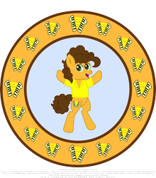 Size: 3467x3933 | Tagged: safe, artist:shikarispeeder, cheese sandwich, earth pony, pony, pinkie pride, male, orange coat, solo, stallion