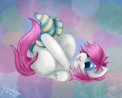 Size: 999x799 | Tagged: safe, artist:yuukon, oc, oc only, pegasus, pony, clothes, socks, solo, striped socks