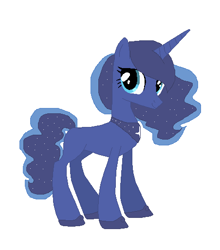 Size: 452x514 | Tagged: safe, artist:crystalstoneglow, artist:seleneda, oc, oc only, pony, unicorn, filly, solo